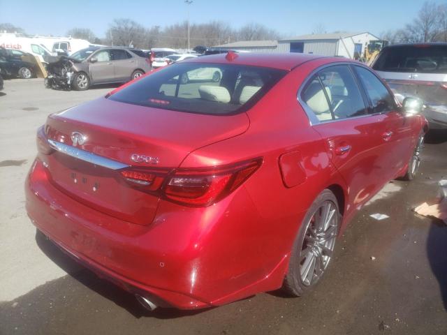 Photo 3 VIN: JN1FV7AR7LM660828 - INFINITI Q50 RED SP 