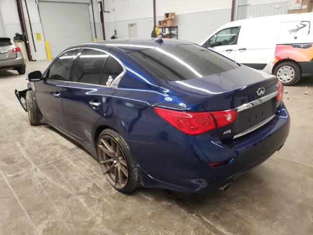 Photo 2 VIN: JN1FV7AR8GM450874 - INFINITI Q50 RED SP 