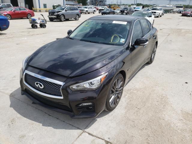 Photo 1 VIN: JN1FV7AR8GM450986 - INFINITI Q50 RED SP 