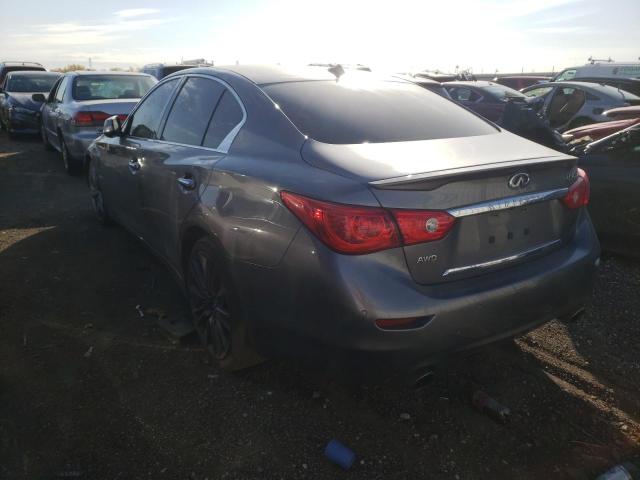 Photo 2 VIN: JN1FV7AR8HM870300 - INFINITI Q50 RED SP 