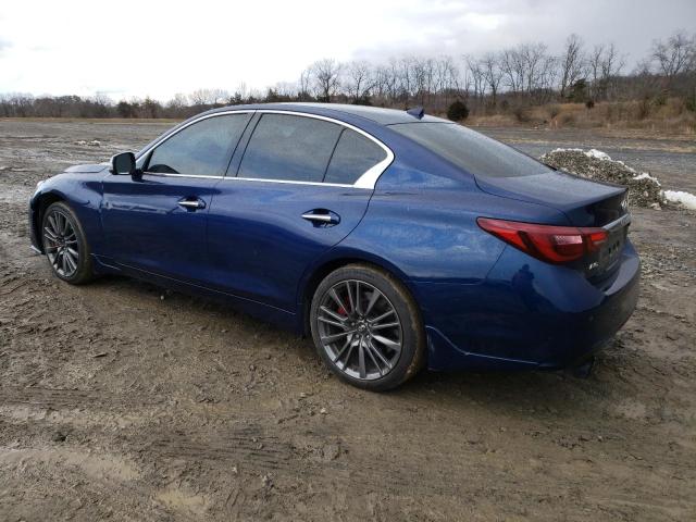 Photo 1 VIN: JN1FV7AR8KM801159 - INFINITI Q50 RED SP 