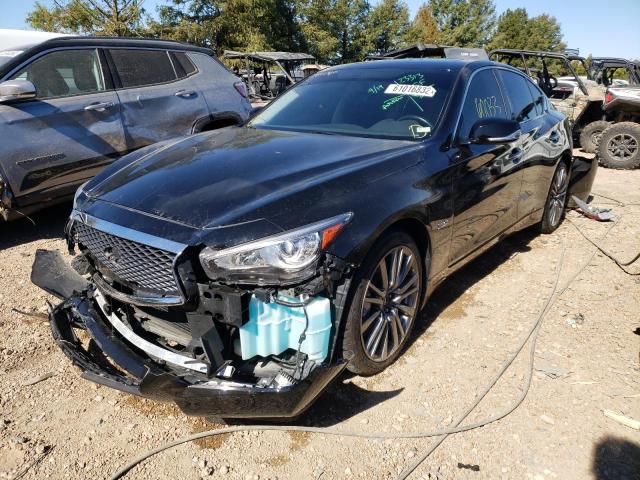 Photo 1 VIN: JN1FV7AR9GM451208 - INFINITI Q50 RED SP 