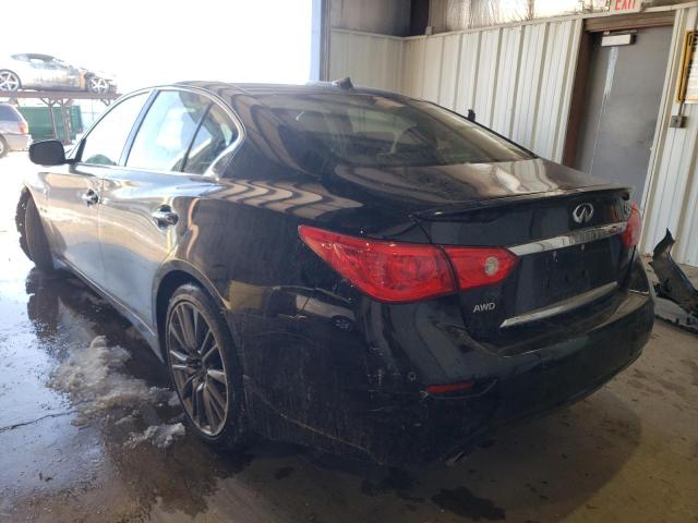 Photo 2 VIN: JN1FV7AR9GM451435 - INFINITI Q50 RED SP 