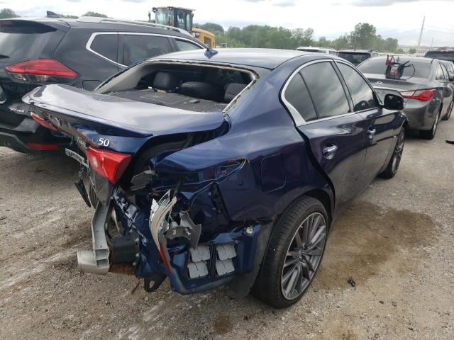 Photo 3 VIN: JN1FV7AR9GM451743 - INFINITI Q50 RED SP 