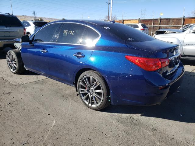 Photo 2 VIN: JN1FV7AR9HM870368 - INFINITI Q50 RED SP 