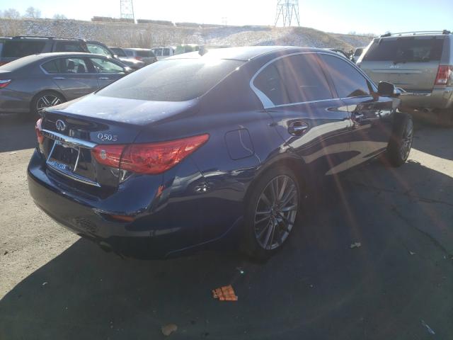 Photo 3 VIN: JN1FV7AR9HM870368 - INFINITI Q50 RED SP 