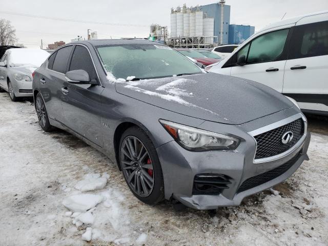 Photo 3 VIN: JN1FV7AR9HM872122 - INFINITI Q50 RED SP 