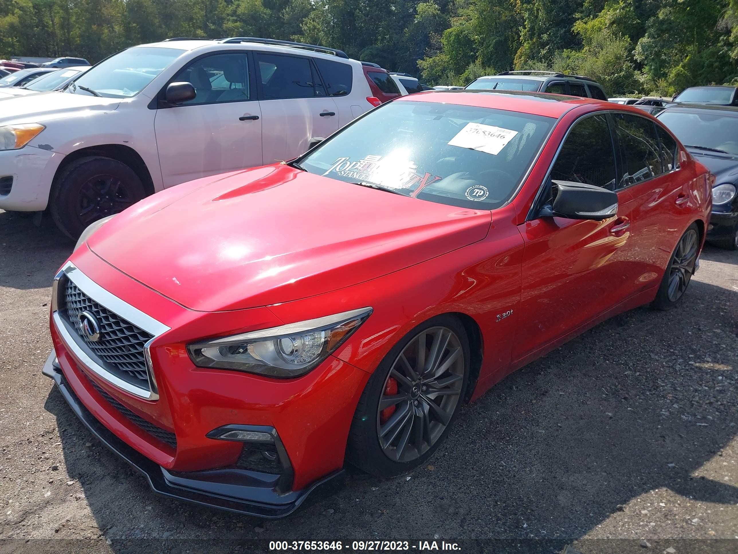 Photo 1 VIN: JN1FV7AR9JM481431 - INFINITI Q50 