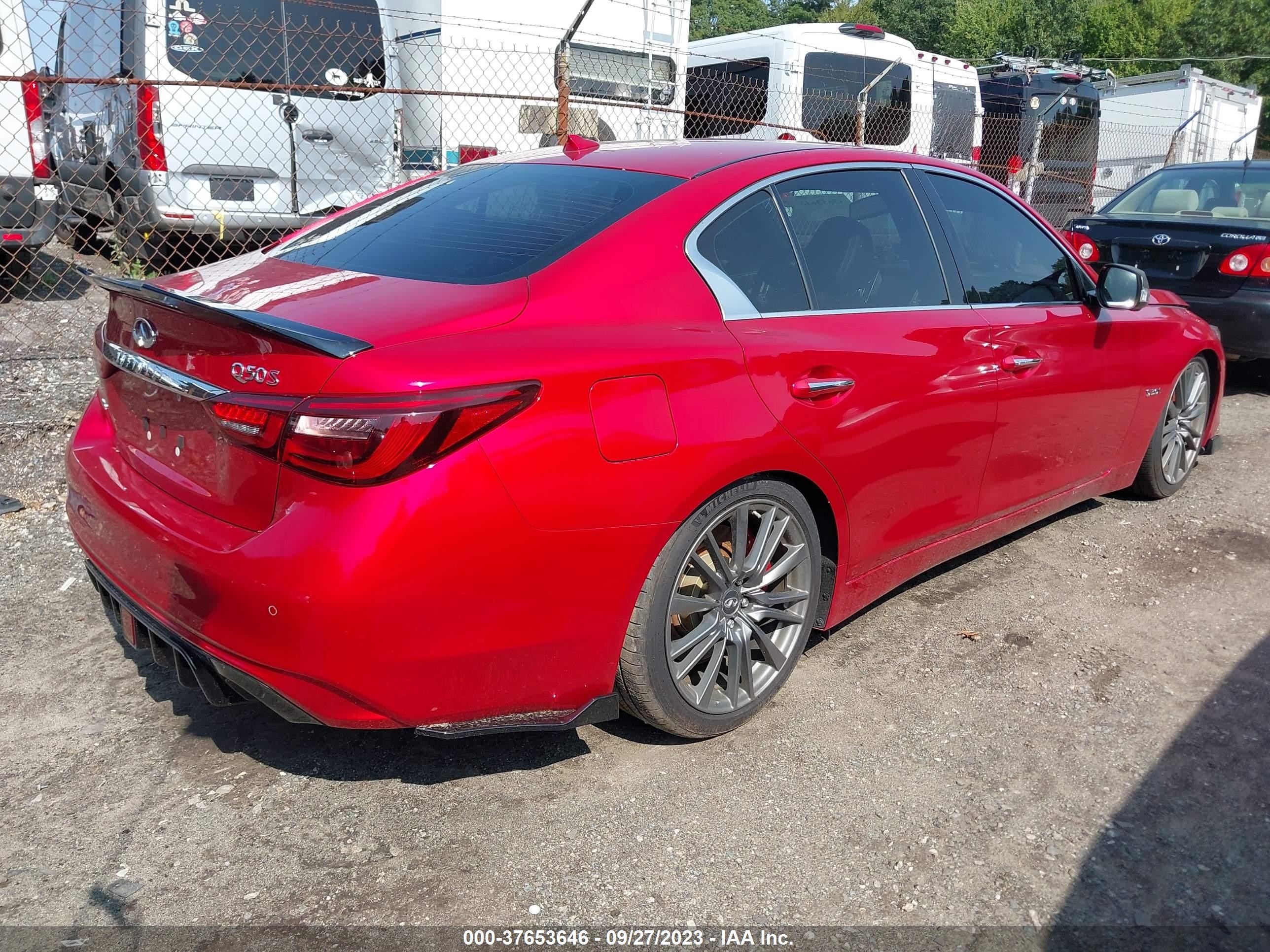 Photo 3 VIN: JN1FV7AR9JM481431 - INFINITI Q50 