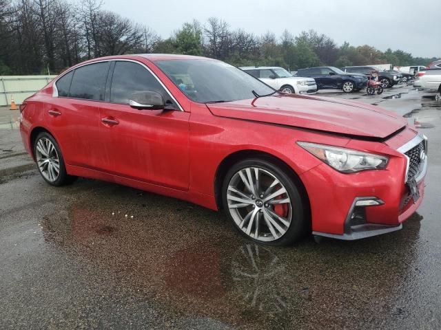 Photo 3 VIN: JN1FV7AR9KM800103 - INFINITI Q50 RED SP 