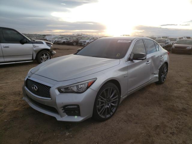 Photo 1 VIN: JN1FV7ARXGM451556 - INFINITI Q50 RED SP 