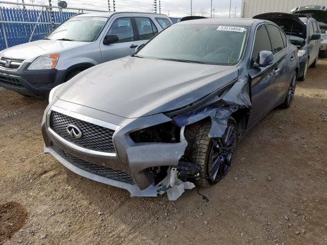 Photo 1 VIN: JN1FV7ARXGM452206 - INFINITI Q50 RED SP 