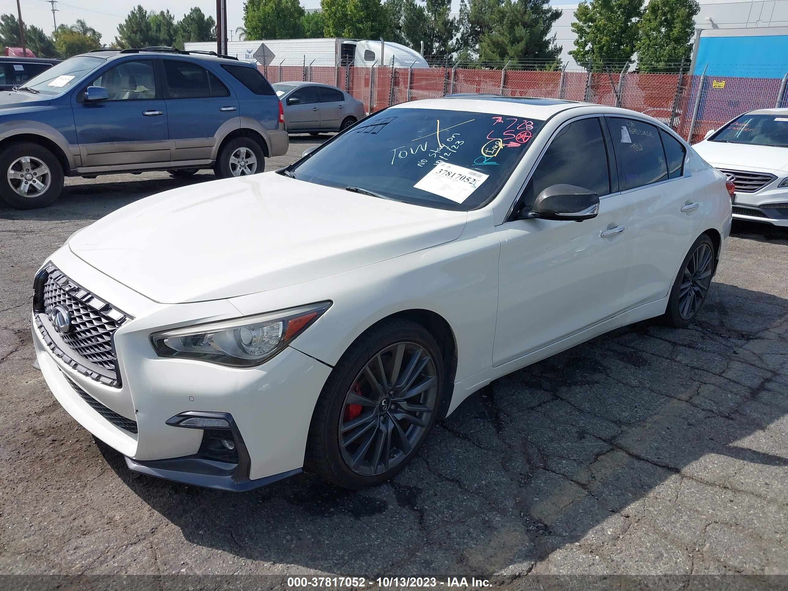 Photo 1 VIN: JN1FV7ARXJM480336 - INFINITI Q50 