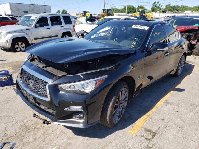 Photo 1 VIN: JN1FV7ARXJM480983 - INFINITI Q50 RED SP 