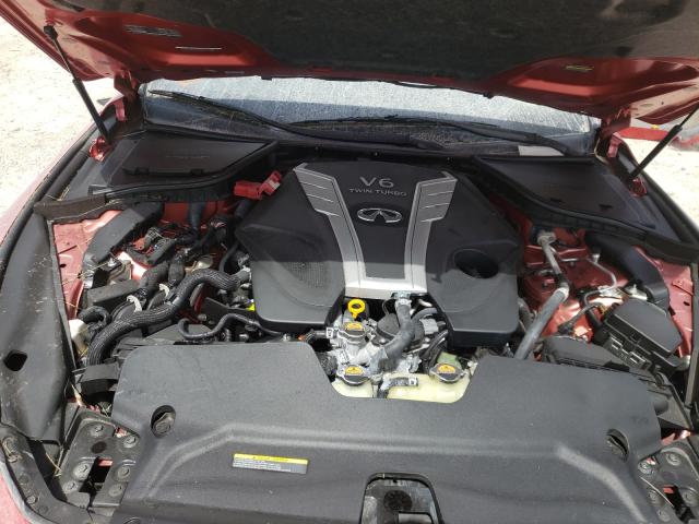 Photo 6 VIN: JN1FV7ARXJM481034 - INFINITI Q50 RED SP 