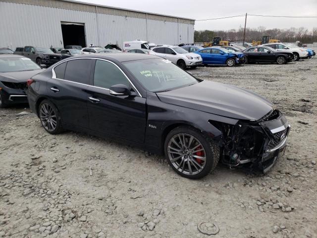 Photo 3 VIN: JN1FV7ARXJM481664 - INFINITI Q50 RED SP 