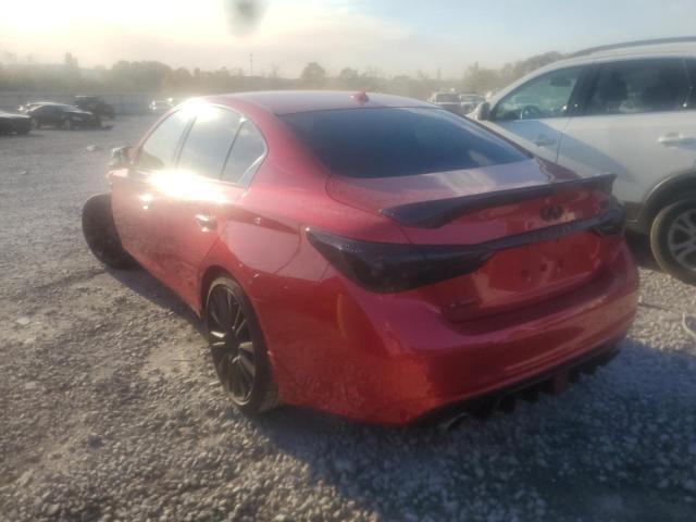 Photo 2 VIN: JN1FV7DP0NM370170 - INFINITI Q50 RED SP 