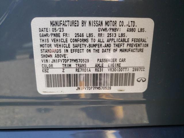 Photo 11 VIN: JN1FV7DP7PM570529 - INFINITI Q50 