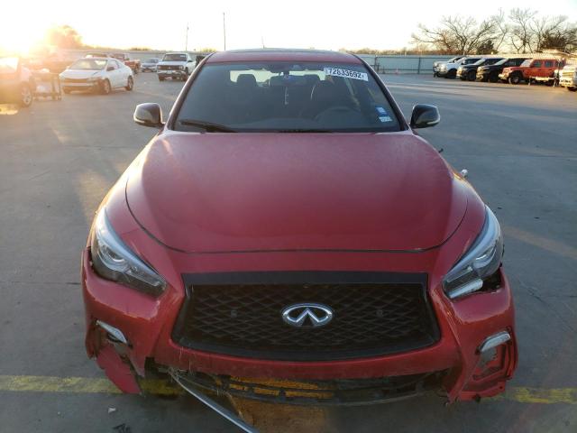 Photo 4 VIN: JN1FV7DP8MM850343 - INFINITI Q50 RED SP 