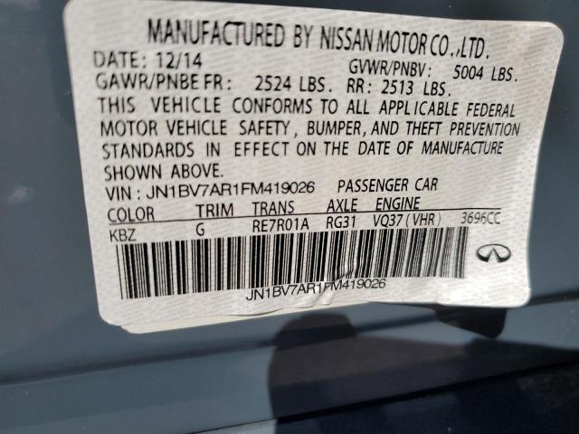 Photo 11 VIN: JN1FV7DR0MM880812 - INFINITI Q50 RED SP 