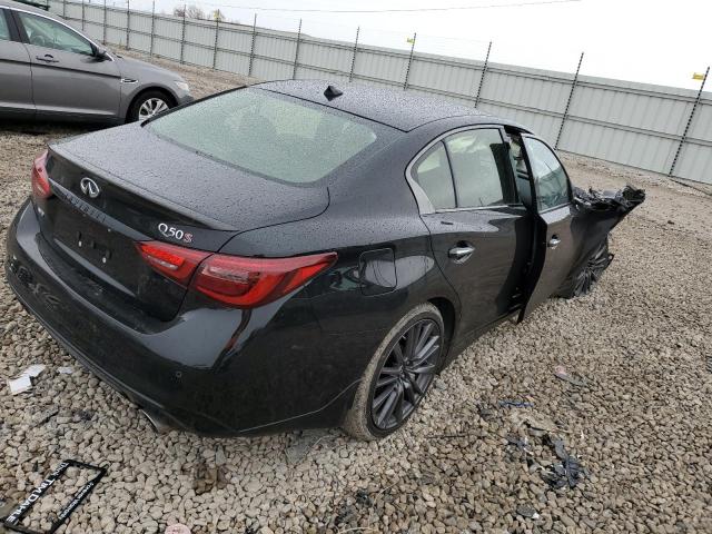 Photo 2 VIN: JN1FV7DR6NM390277 - INFINITI Q50 RED SP 