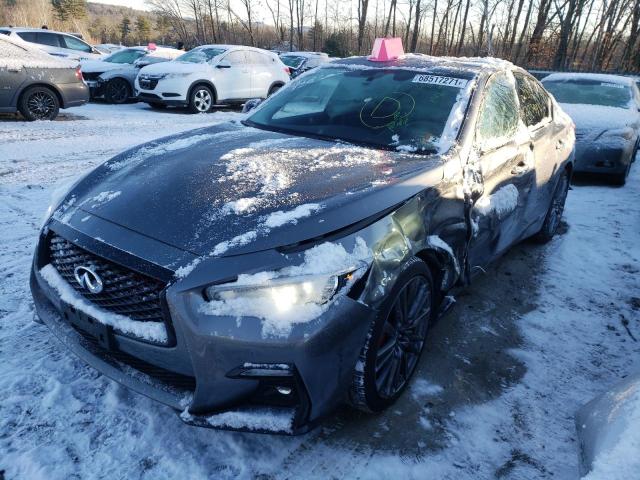 Photo 1 VIN: JN1FV7DRXMM880011 - INFINITI Q50 RED SP 