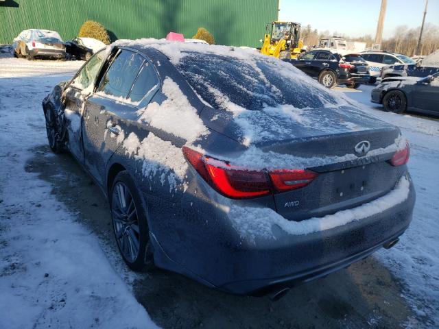 Photo 2 VIN: JN1FV7DRXMM880011 - INFINITI Q50 RED SP 