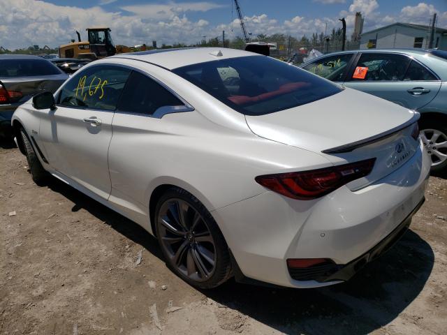 Photo 2 VIN: JN1FV7EK0LM400087 - INFINITI Q60 RED SP 