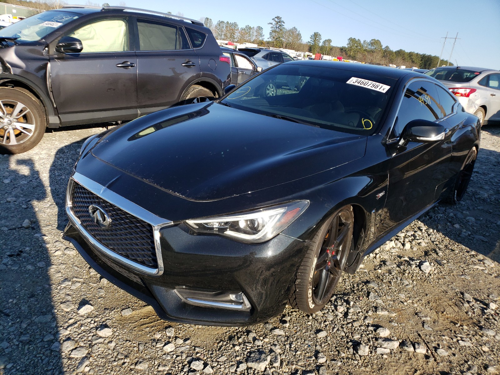 Photo 1 VIN: JN1FV7EK3HM611405 - INFINITI Q60 RED SP 