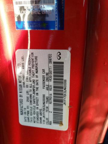 Photo 11 VIN: JN1FV7EK3LM400066 - INFINITI Q60 RED SP 