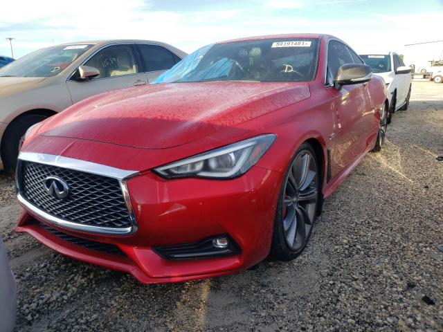 Photo 1 VIN: JN1FV7EK6JM530470 - INFINITI Q60 RED SP 