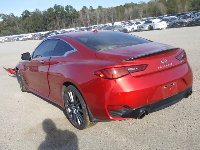 Photo 2 VIN: JN1FV7EK7HM610158 - INFINITI Q60 RED SP 