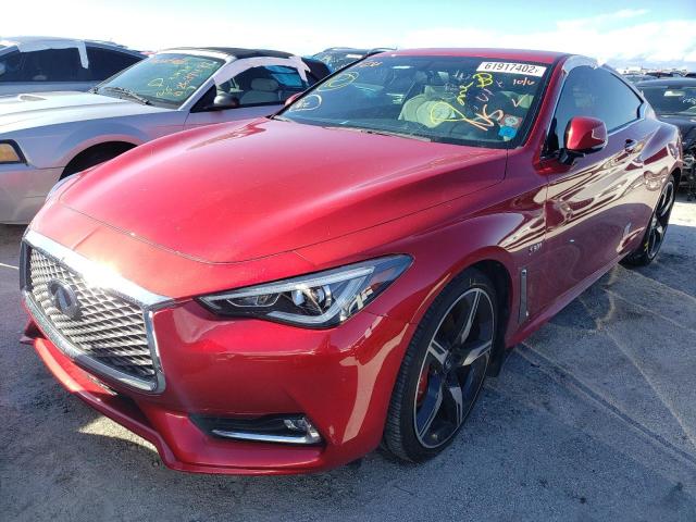 Photo 1 VIN: JN1FV7EL0JM631450 - INFINITI Q60 RED SP 