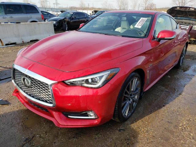 Photo 1 VIN: JN1FV7EL1HM700088 - INFINITI Q60 RED SP 