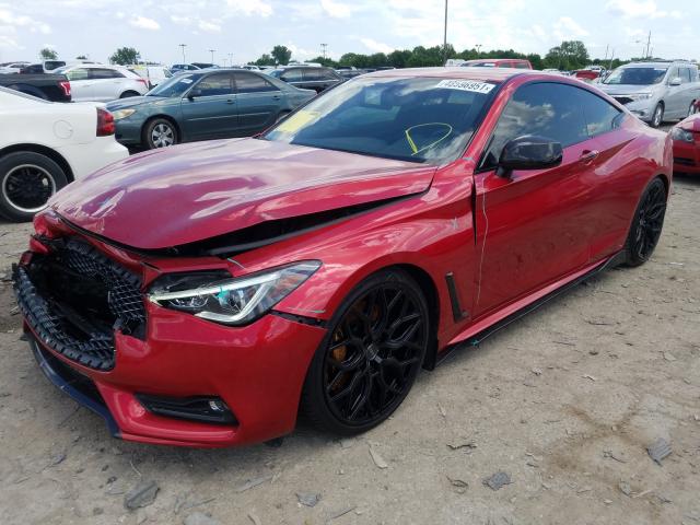 Photo 1 VIN: JN1FV7EL7HM701164 - INFINITI Q60 RED SP 