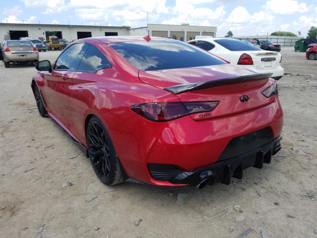 Photo 2 VIN: JN1FV7EL7HM701164 - INFINITI Q60 RED SP 