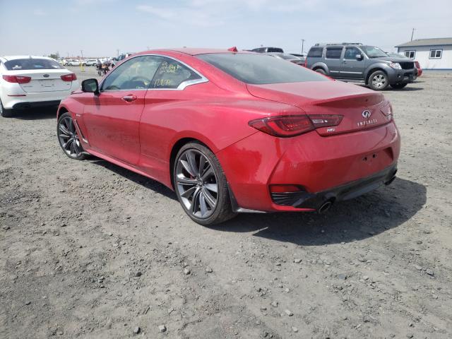 Photo 2 VIN: JN1FV7EL7JM631123 - INFINITI Q60 RED SP 