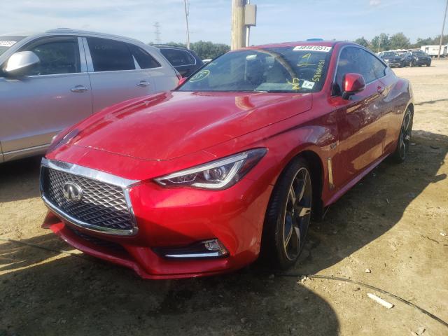 Photo 1 VIN: JN1FV7EL7JM631235 - INFINITI Q60 RED SP 