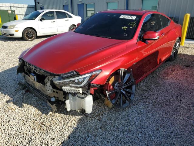 Photo 1 VIN: JN1FV7EL8JM630353 - INFINITI Q60 RED SP 