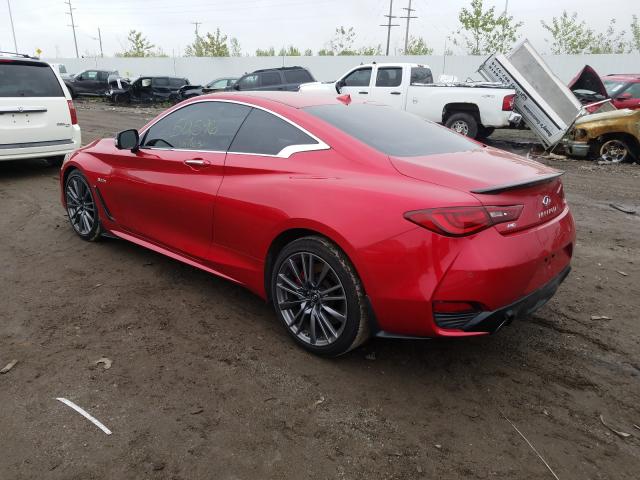 Photo 2 VIN: JN1FV7ELXHM701546 - INFINITI Q60 RED SP 