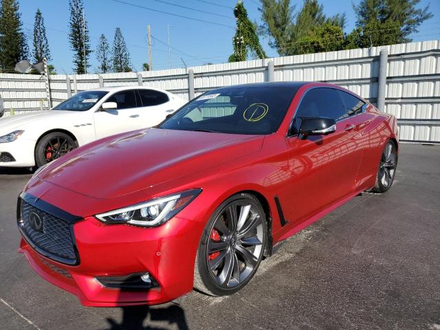 Photo 1 VIN: JN1FV7ELXJM631021 - INFINITI Q60 RED SP 