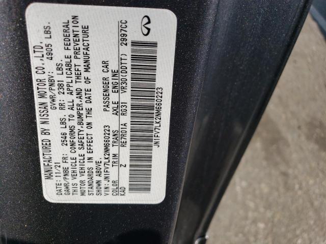 Photo 11 VIN: JN1FV7LK2NM660223 - INFINITI Q60 RED SP 