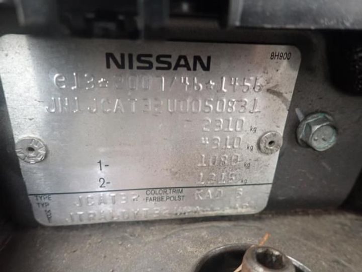 Photo 27 VIN: JN1JCAT32U0050831 - NISSAN X-TRAIL 