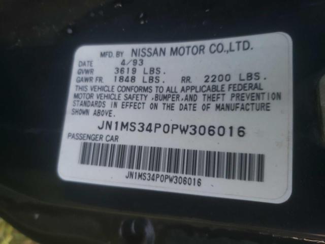 Photo 9 VIN: JN1MS34P0PW306016 - NISSAN 240SX BASE 