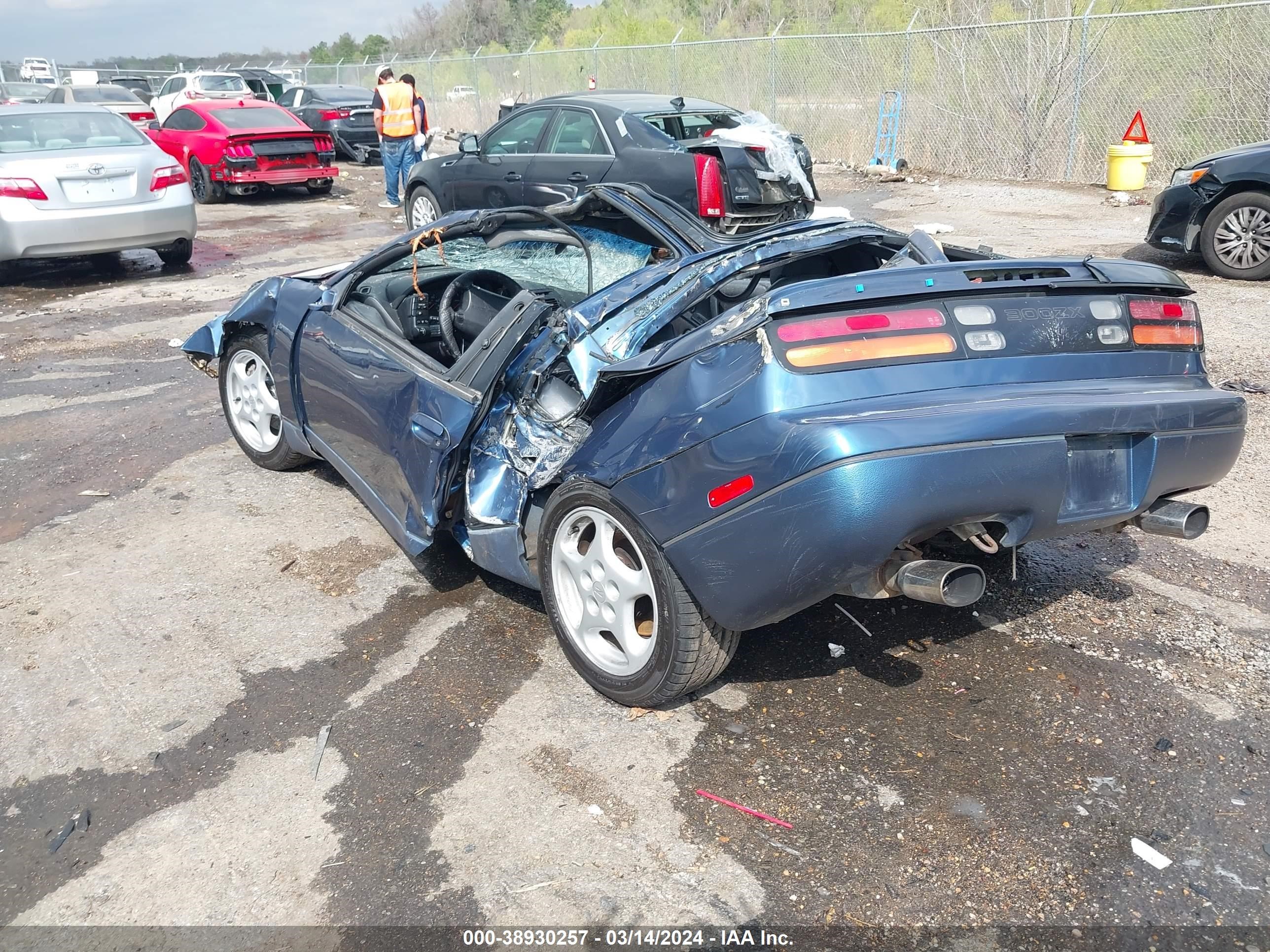 Photo 2 VIN: JN1RZ24H4NX522205 - NISSAN 300ZX 