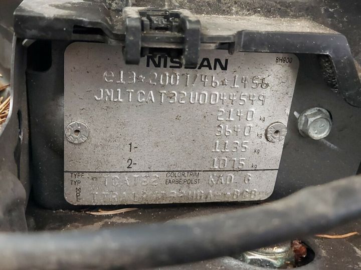 Photo 33 VIN: JN1TCAT32U0044549 - NISSAN X-TRAIL 