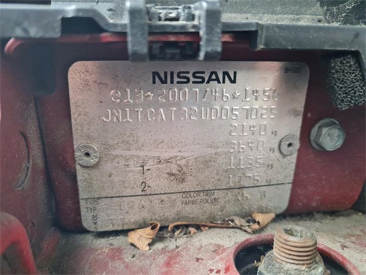 Photo 4 VIN: JN1TCAT32U0057025 - NISSAN X-TRAIL 