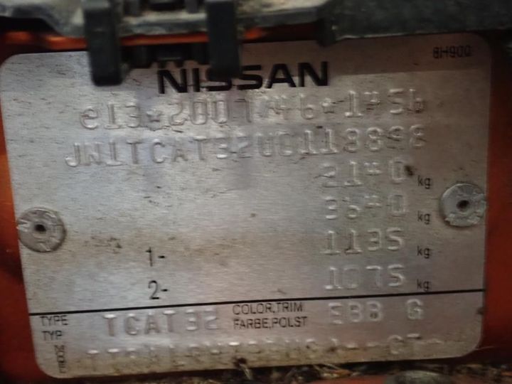 Photo 12 VIN: JN1TCAT32U0118898 - NISSAN X-TRAIL 