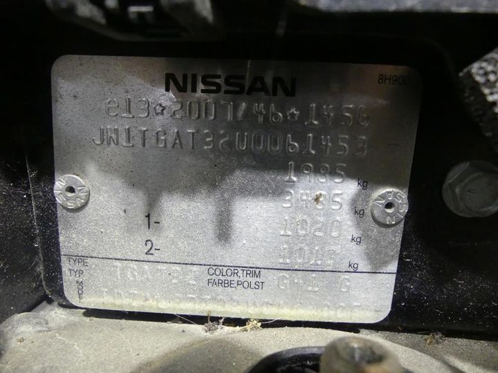 Photo 7 VIN: JN1TGAT32U0061453 - NISSAN X-TRAIL 