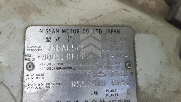 Photo 3 VIN: JN6AE52S6AX114639 - NISSAN URVAN 